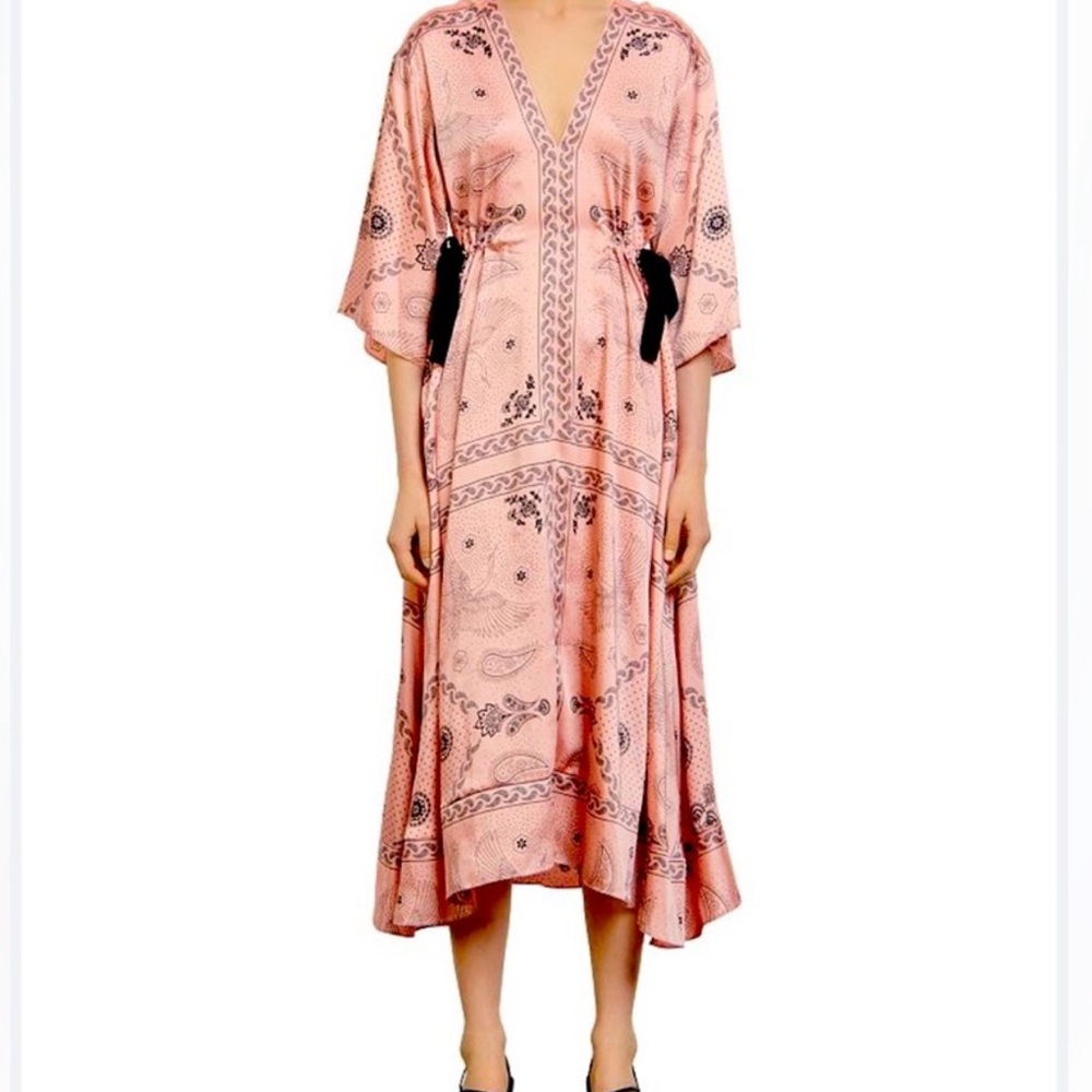 Sandro Galy Paisley Print Dress